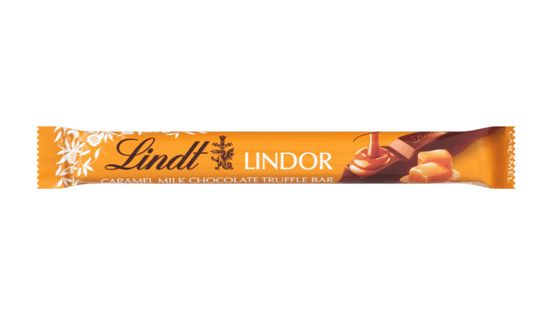 Lindt Lindor Caramel Chocolate Truffle Bar 1.3oz