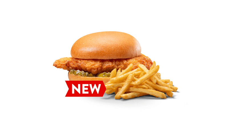 Crispy Chicken Sandwich & Crispy Fries