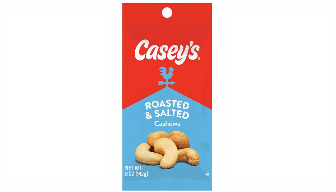 Casey's Roasted & Salted Cashews 5oz
