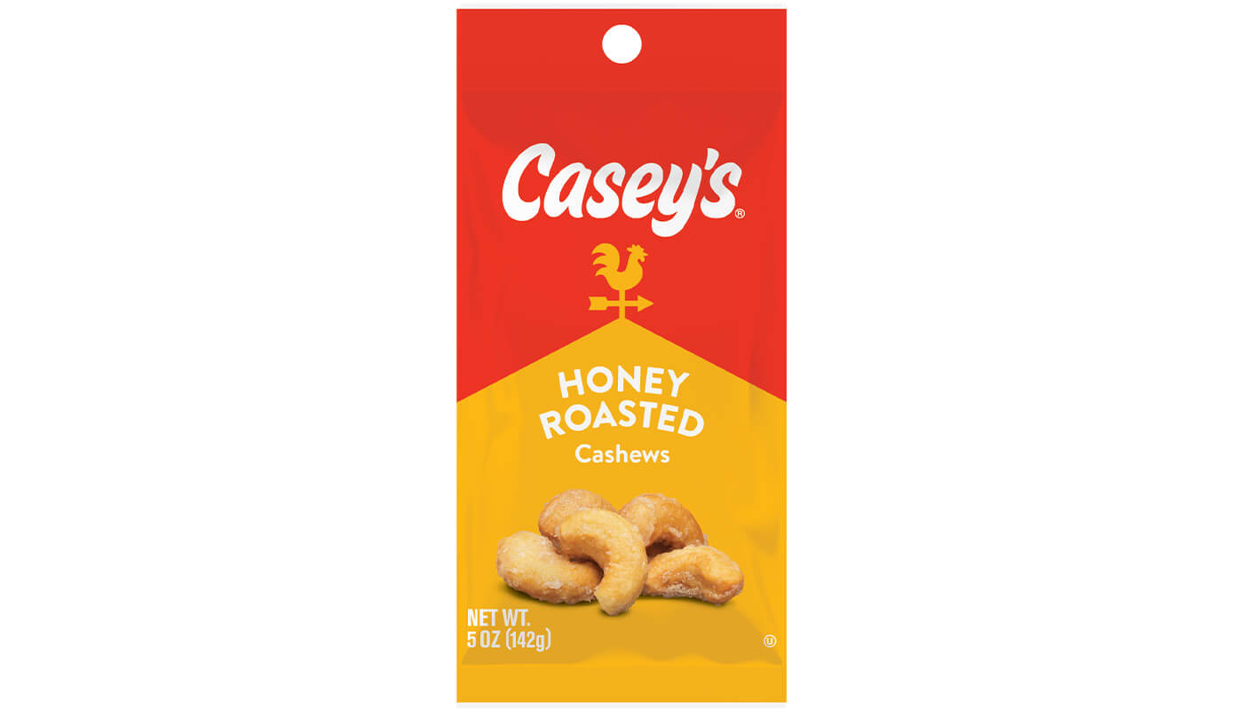 Casey's Honey Roasted Cashews 5oz