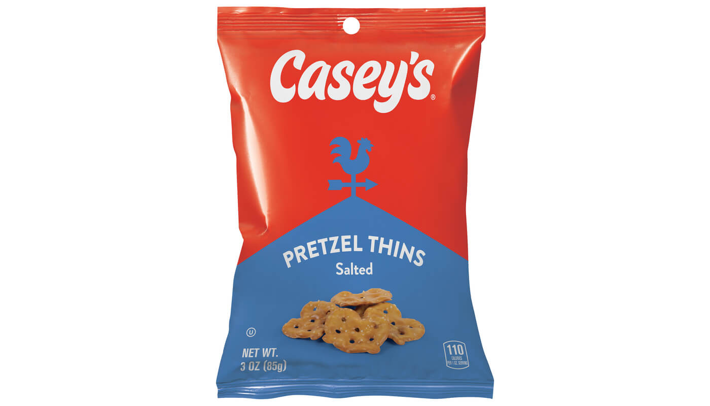 Casey's Pretzel Thins 3oz