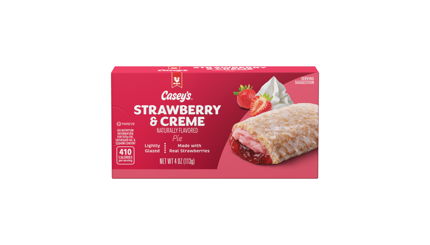 Casey's Strawberry & Cream Pie 4oz