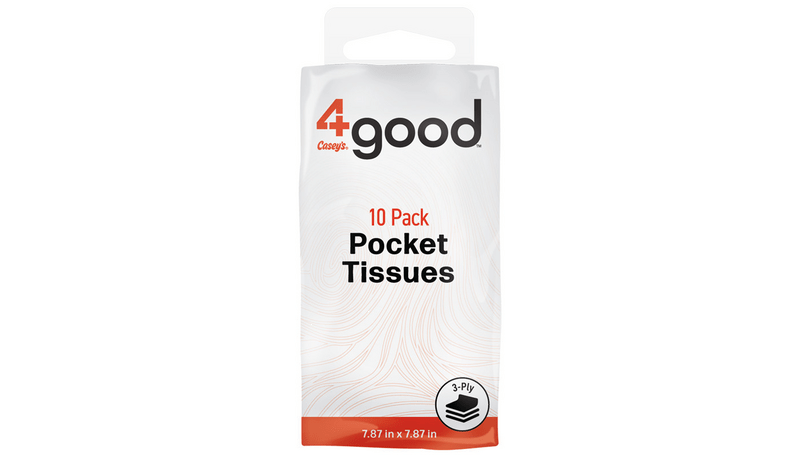 Casey's Pocket Tissue 10ct