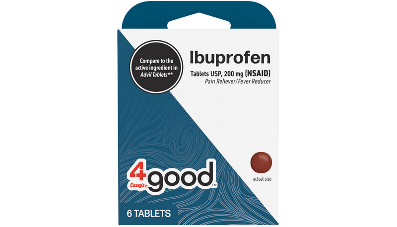 Casey's Ibuprofen 6ct