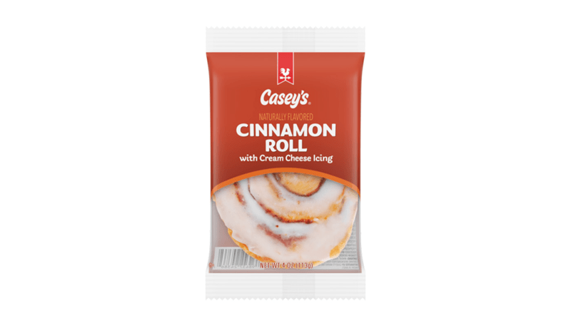 Casey's Baked Cinnamon Roll 4oz