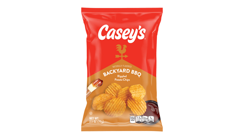 Casey's Backyard BBQ Chips 2.5oz