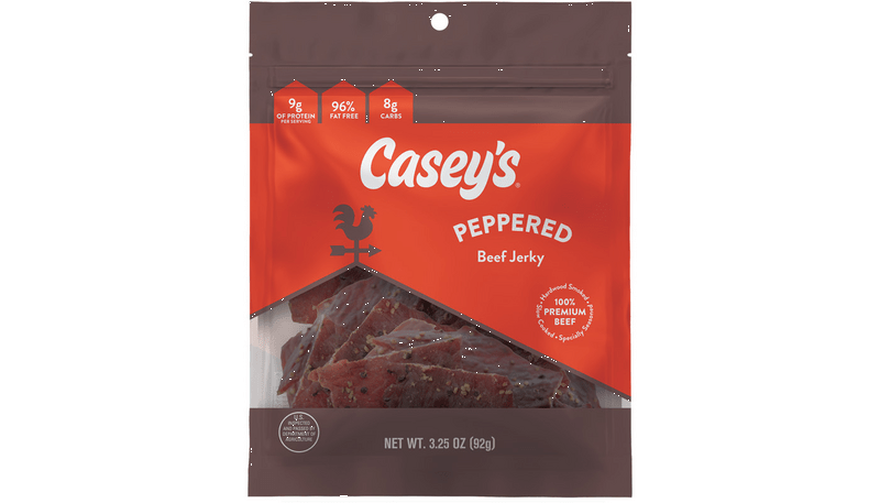 Casey's Peppered Beef Jerky 3.25oz