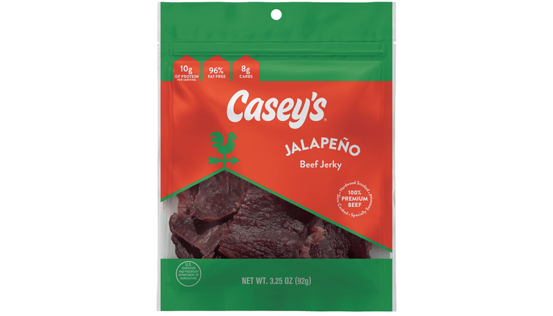 Casey's Jalapeño Beef Jerky 3.25oz