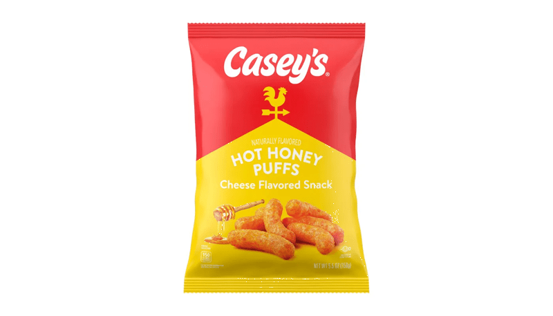 Casey's Hot Honey Puffs 5.5oz