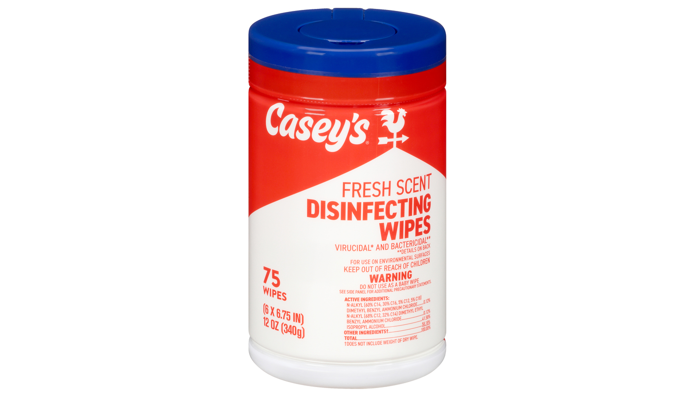 Caseys Surface Wipes 35ct