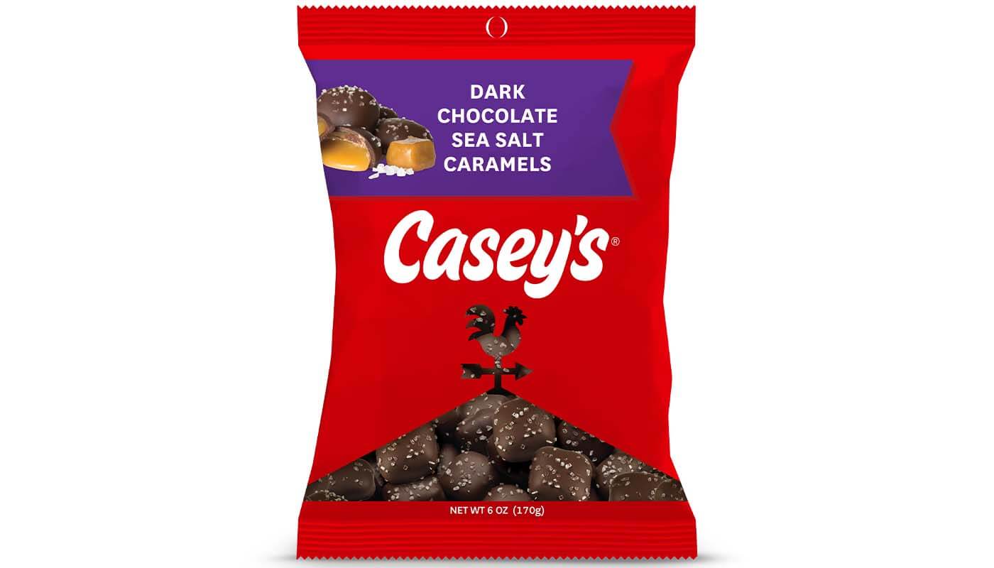 Casey's Dark Chocolate Sea Salt Caramel 5oz