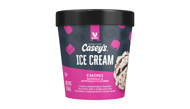 Casey's S'mores Ice Cream 16oz
