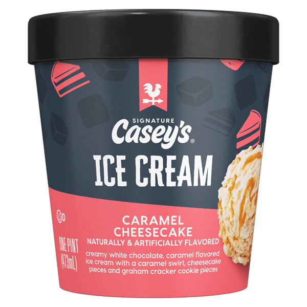 Casey's Caramel Cheesecake Ice Cream 16oz