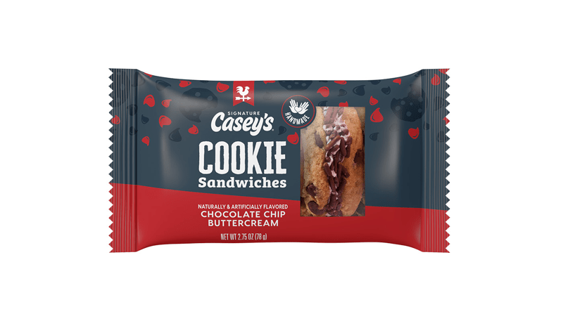 Casey’s Chocolate Chip Buttercream Cookie Sandwiches 2.75oz