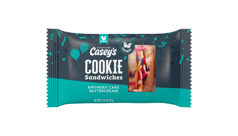 Casey’s Birthday Cake Buttercream Cookie Sandwiches 2.75oz