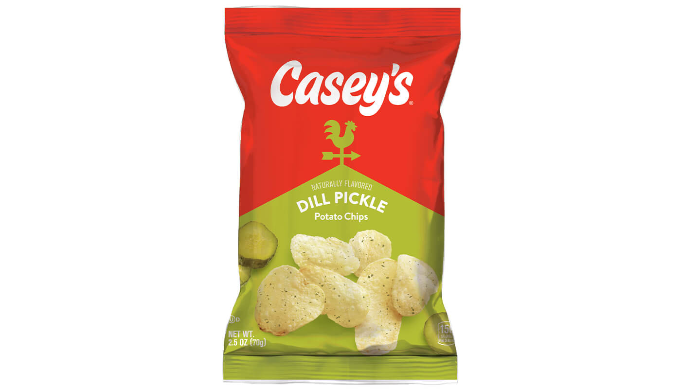 Casey's Dill Pickle Chips 2.5oz