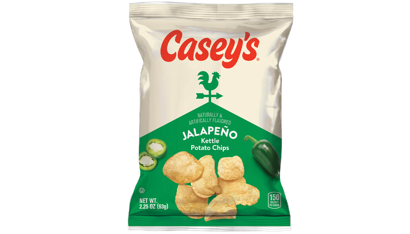Casey's Jalapeño Kettle Chips 2.25oz