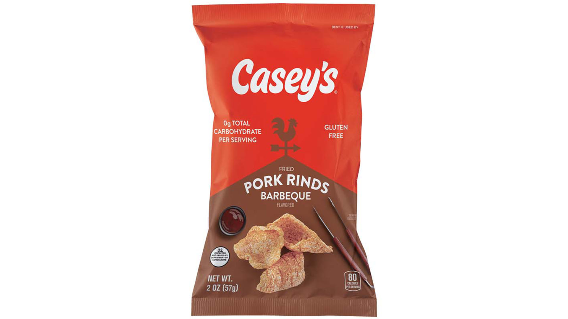 Casey's BBQ Pork Rinds 2oz