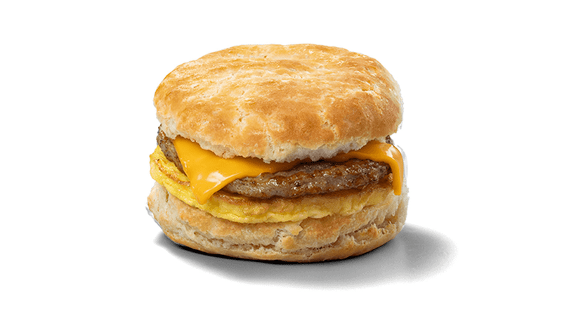 Sausage, Egg & Cheese Biscuit