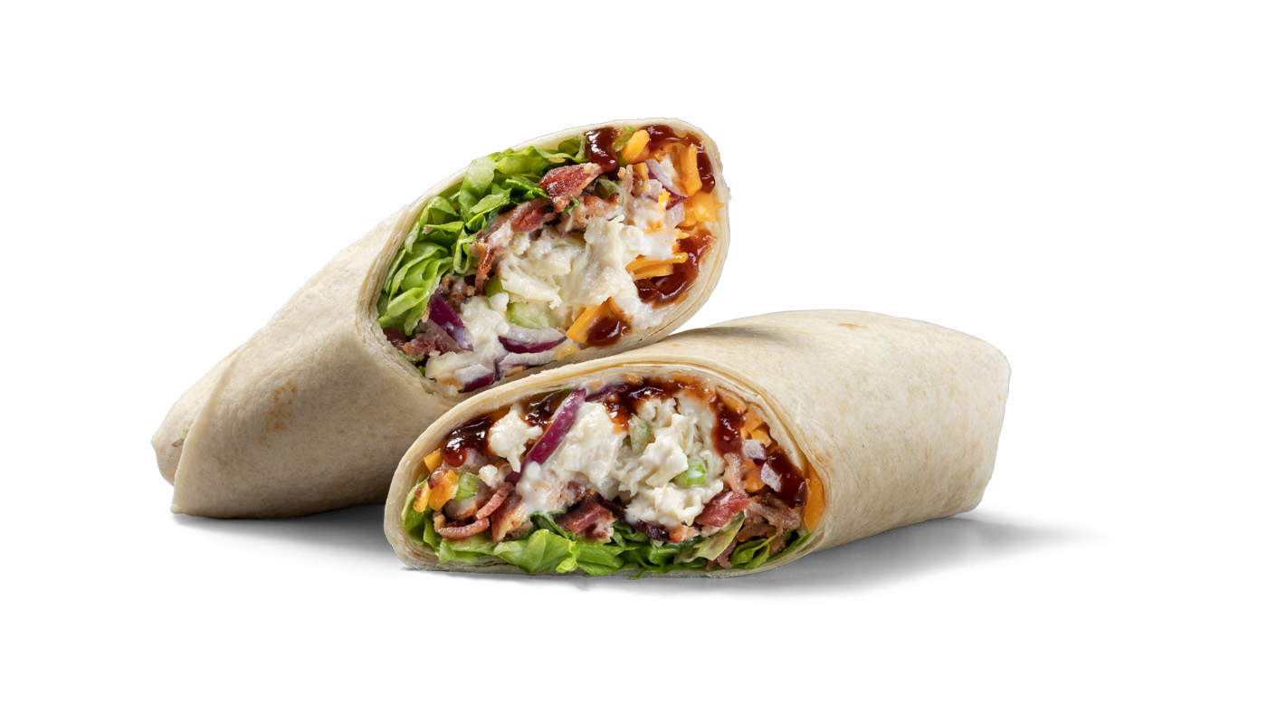 BBQ Ranch Chicken Bacon Wrap