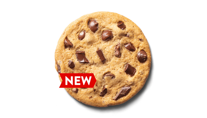 Triple Chocolate Chunk Cookie made with HERSHEY'S MINI KISSES