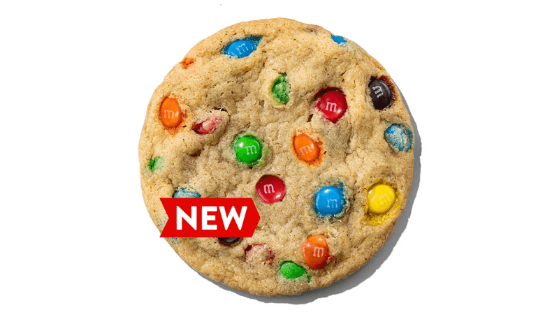 Rainbow Cookie made with M&M'S®